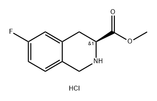 methyl (3S)-6-fluoro-1,2,3,4-tetrahydroisoquinoline-3-carboxylate hydrochloride