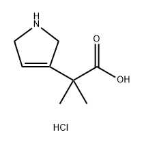 2-(2,5-dihydro-1H-pyrrol-3-yl)-2-methylpropanoic acid hydrochloride