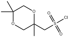 (2,5,5-trimethyl-1,4-dioxan-2-yl)methanesulfonyl chloride