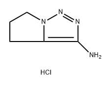 4H,5H,6H-pyrrolo[1,2-c][1,2,3]triazol-3-aminehydrochloride