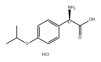 (R)-2-amino-2-(4-isopropoxyphenyl)acetic acid hydrochloride