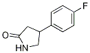 2-Pyrrolidinone, 4-(4-Fluorophenyl)