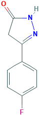 5-(4-FLUORO-PHENYL)-2,4-DIHYDRO-PYRAZOL-3-ONE