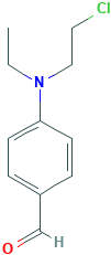 4-[(2-chloroethyl)(ethyl)amino]benzaldehyde