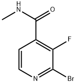 2-Bromo-3-fluoro-N-methylisonicotinamide