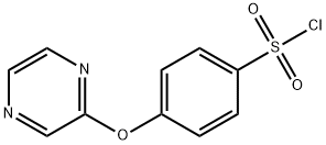 Benzenesulfonyl chloride, 4-(2-pyrazinyloxy)-