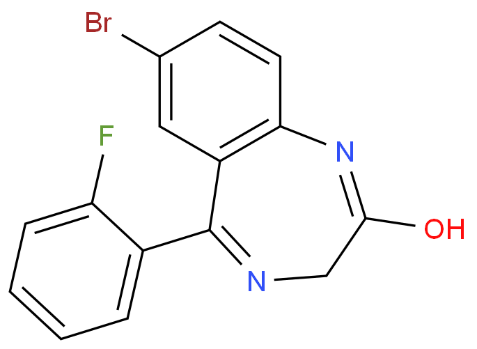 7-溴-5-(2-氟苯基)-1,3-二氢苯并[E]-1,4-二氮杂卓-2-酮