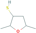 2,5-DIMETHYL-3-TETRAHYDROFURANTHIOL,CISANDTRANSISOMERS