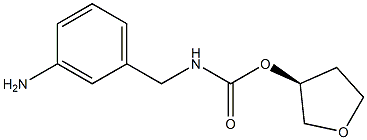 [(3-aminophenyl)methyl] carbamic acid [(3S)-tetrahydro-3-furanyl] ester