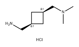 1-[(1s,3s)-3-[(dimethylamino)methyl]cyclobutyl]methanamine dihydrochloride, cis