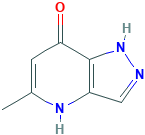 5-methyl-1,4-dihydro-7H-pyrazolo[4,3-b]pyridin-7-one