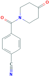 4-(4-OXO-PIPERIDINE-1-CARBONYL)-BENZONITRILE