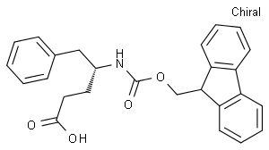 (4R)-4-(9H-fluoren-9-ylmethoxycarbonylamino)-5-phenylpentanoic acid