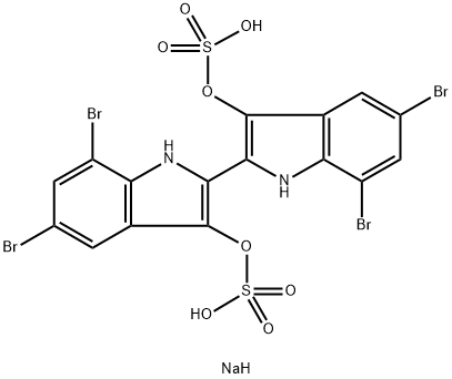 disodium [5,7-dibromo-2-(5,7-dibromo-3-sulfato-1H-indol-2-yl)-1H-indol-3-yl] sulfate