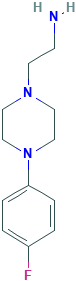 2-[4-(4-fluorophenyl)piperazin-1-yl]ethanamine