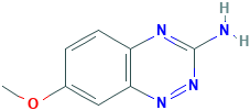 1,2,4-BENZOTRIAZIN-3-AMINE, 7-METHOXY-