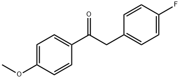 Ethanone, 2-(4-fluorophenyl)-1-(4-methoxyphenyl)-