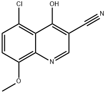 3-Quinolinecarbonitrile, 5-chloro-4-hydroxy-8-Methoxy-