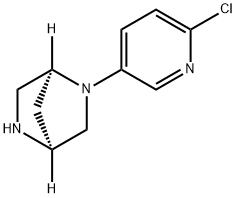 2,5-Diazabicyclo[2.2.1]heptane, 2-(6-chloro-3-pyridinyl)-, (1S,4S)-