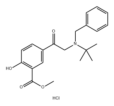 Methyl 5-[2-[Benzyl(tert-butyl)amino]acetyl]-2-hydroxybenzoate Hydrochloride