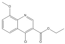 ETHYL 4-CHLORO-8-METHOXYQUINOLINE-3-CARBOXYLATE