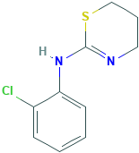 N-(2-CHLOROPHENYL)-5,6-DIHYDRO-4H-1,3-THIAZIN-2-AMINE