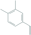 4-ethenyl-1,2-dimethyl-benzene