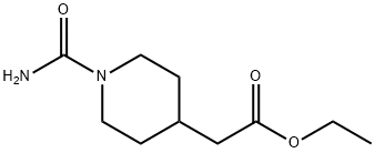 Ethyl 2-(1-carbamoylpiperidin-4-yl)acetate