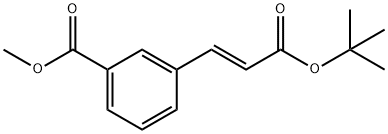 (E)-methyl 3-(3-tert-butoxy-3-oxoprop-1-enyl)benzoate