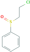 2-CHLOROETHYL PHENYL SULPHOXIDE