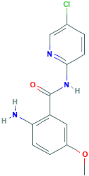 2-Amino-N-(5-chloro-2-pyridinyl)-5-methoxybenzamide