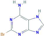 2-溴-6-氨基嘌呤