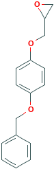 [[p-(benzyloxy)phenoxy]methyl]oxirane