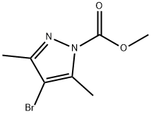 1H-Pyrazole-1-carboxylicacid, 4-bromo-3,5-dimethyl-, methyl ester