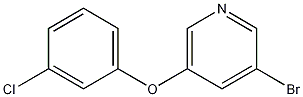 3-Bromo-5-(3-chlorophenoxy)pyridine