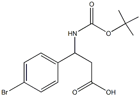 Boc-3-氨基-3-(4-溴苯基)丙酸