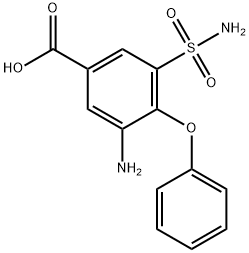 3-氨基-5-(氨基磺酰基)-4-苯氧基苯甲酸