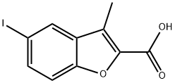 5-碘-3-甲基-1-苯并呋喃-2-羧酸