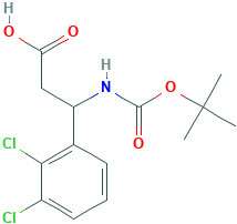 3-N-Boc-3-(2,3-dichlorophenyl)propionic acid