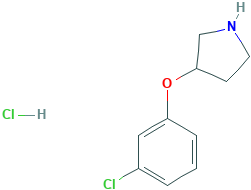 3-(3-chlorophenoxy)pyrrolidine hydrochloride