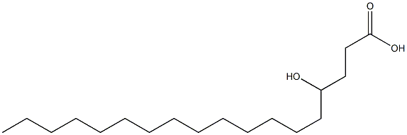 Octadecanoic acid, 4-hydroxy-