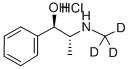 (1R,2R)-(-)-PSEUDOEPHEDRINE-D3 HCL (N-METHYL-D3)