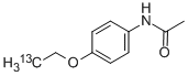 ACETOPHENETIDIN (ETHOXY-1-13C)