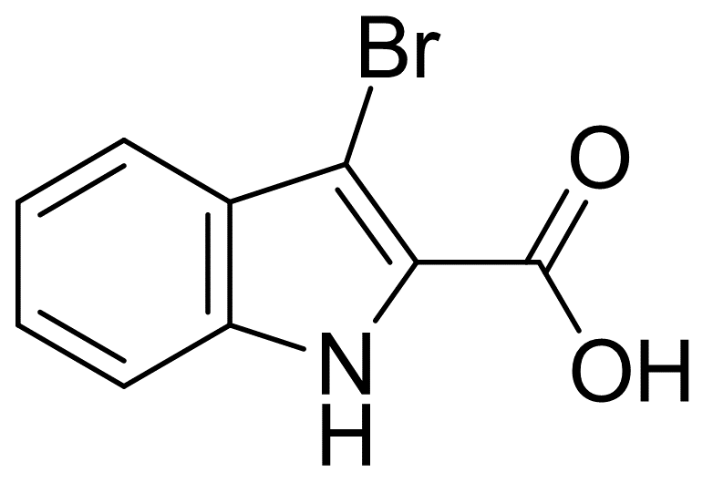 3-溴吲哚-2-甲酸