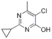 5-Chloro-2-cyclopropyl-6-methyl-pyrimidin-4-ol