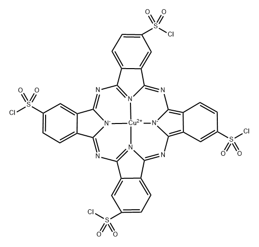 [29H,31H-phthalocyanine-2,9,16,23-tetrasulphonyl tetrachloridato(2-)-N29,N30,N31,N32]copper
