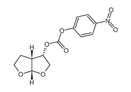 (3S,3aR,6aS)-Hexahydrofuro[2,3-b]furan-3-yl 4-Nitrophenyl Ester Carbonic Acid