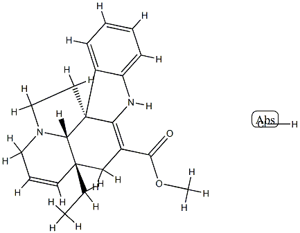 Aspidospermidine-3-carboxylic acid, 2,3,6,7-tetradehydro-, methyl ester, hydrochloride, (5alpha,12beta,19alpha)-