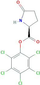 全氯苯基(S)-5-氧代吡咯烷-2-羧酸盐