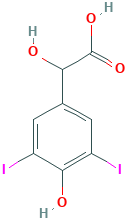 3,5-Diiodo-4-hydroxymandelic Acid